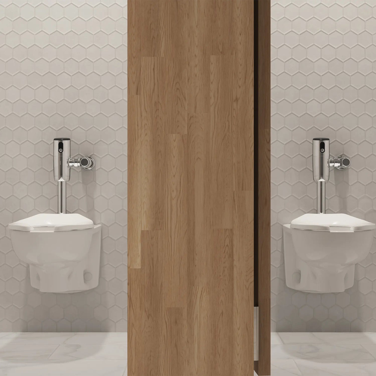 Afwall® Millennium® 1.0 - 1.6 gpf (3.8- 6.0 Lpf) Wall-Hung EverClean® Bowl Less Seat