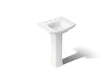 Kelston® 23-3/4" rectangular pedestal bathroom sink