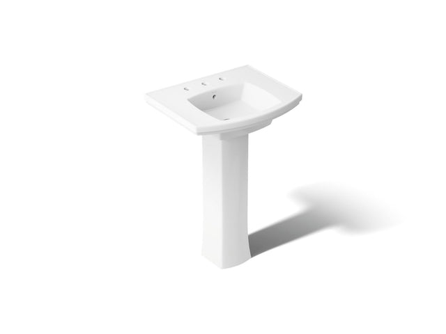 Kelston® 23-3/4" rectangular pedestal bathroom sink