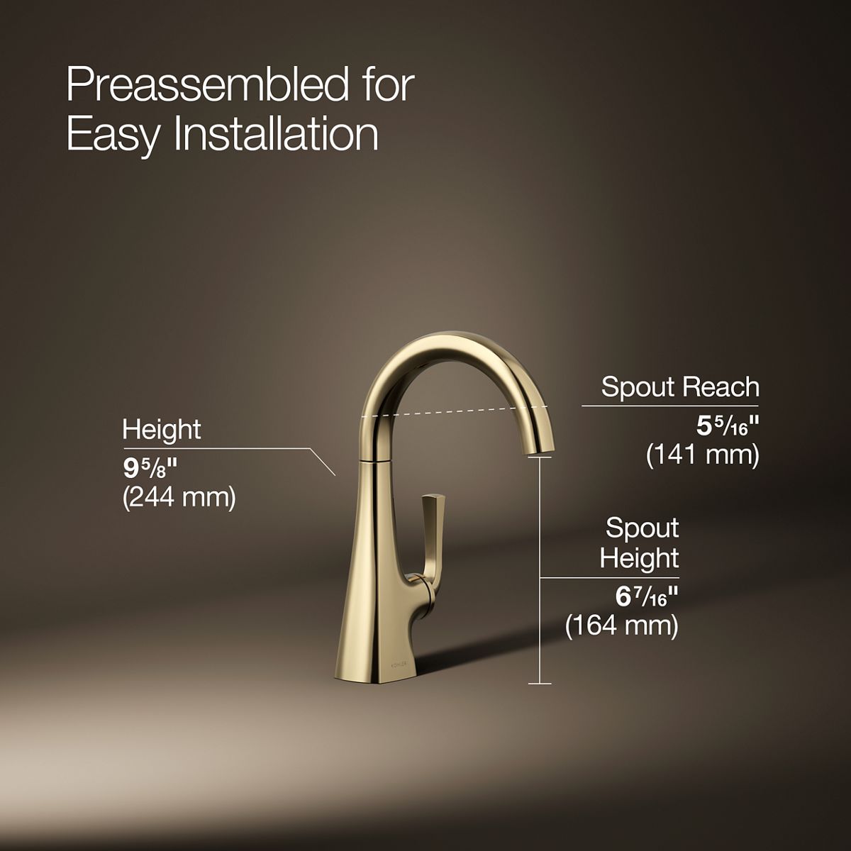 Graze® Beverage faucet