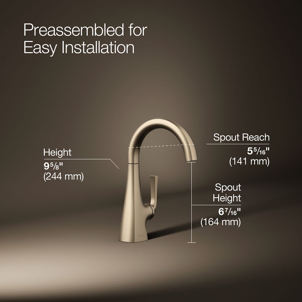 Graze® Beverage faucet