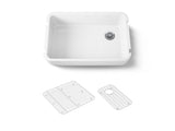 Ironridge® 34" undermount single-bowl farmhouse kitchen sink