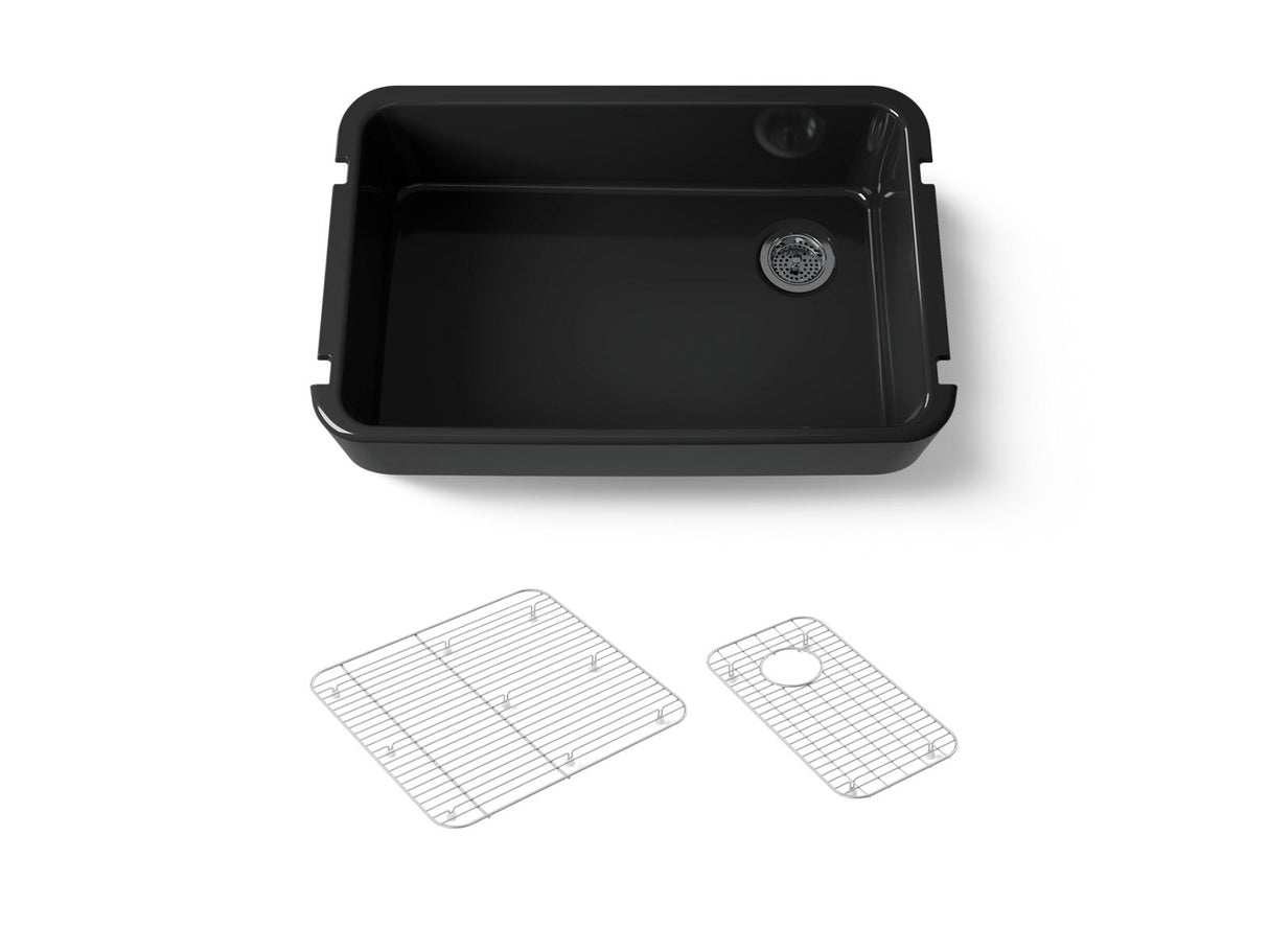 Ironridge® 34" undermount single-bowl farmhouse kitchen sink