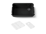 Ironridge® 34" undermount single-bowl farmhouse kitchen sink