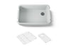 Ironridge® 34" undermount single-bowl farmhouse kitchen sink