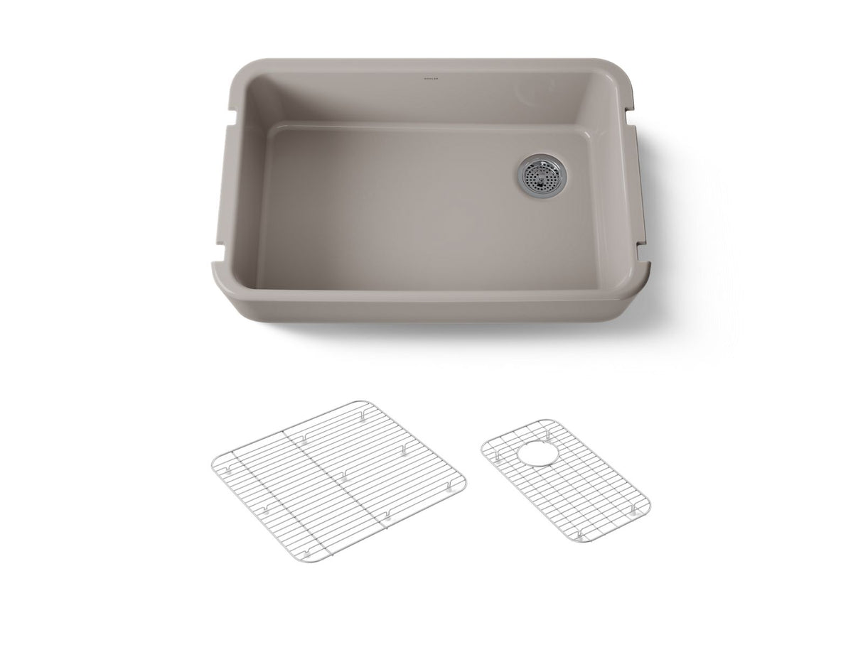 Ironridge® 34" undermount single-bowl farmhouse kitchen sink