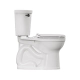 Cadet® PRO Two-Piece 1.28 gpf/4.8 Lpf Chair Height Round Front Toilet With Matte Black Trip Lever Less Seat