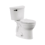 Cadet® PRO Two-Piece 1.28 gpf/4.8 Lpf Chair Height Round Front Toilet With Matte Black Trip Lever Less Seat