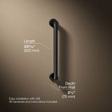 Kumin™ 18" grab bar