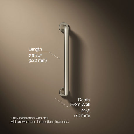 Kumin™ 18" grab bar