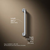 Kumin™ 18" grab bar