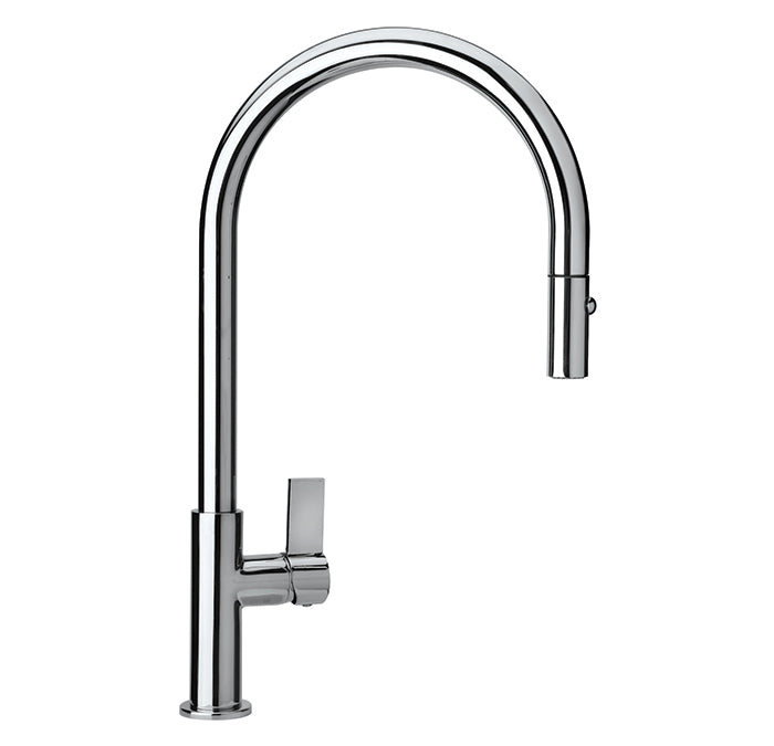 Pull-down kitchen faucet, 2 sprays