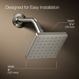 Parallel® Single-function showerhead, 1.75 gpm