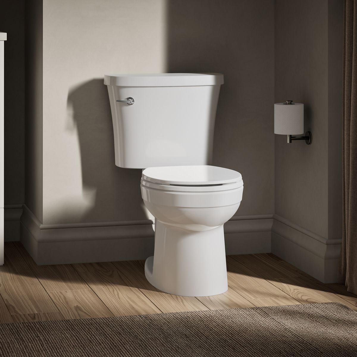 Kingston™ Round-front toilet bowl