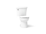 Kingston™ Two-piece round-front toilet, 1.28 gpf