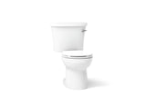 Kingston™ Two-piece round-front toilet, 1.28 gpf