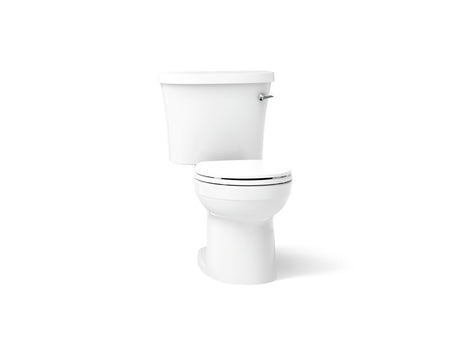 Kingston™ Two-piece round-front toilet, 1.28 gpf
