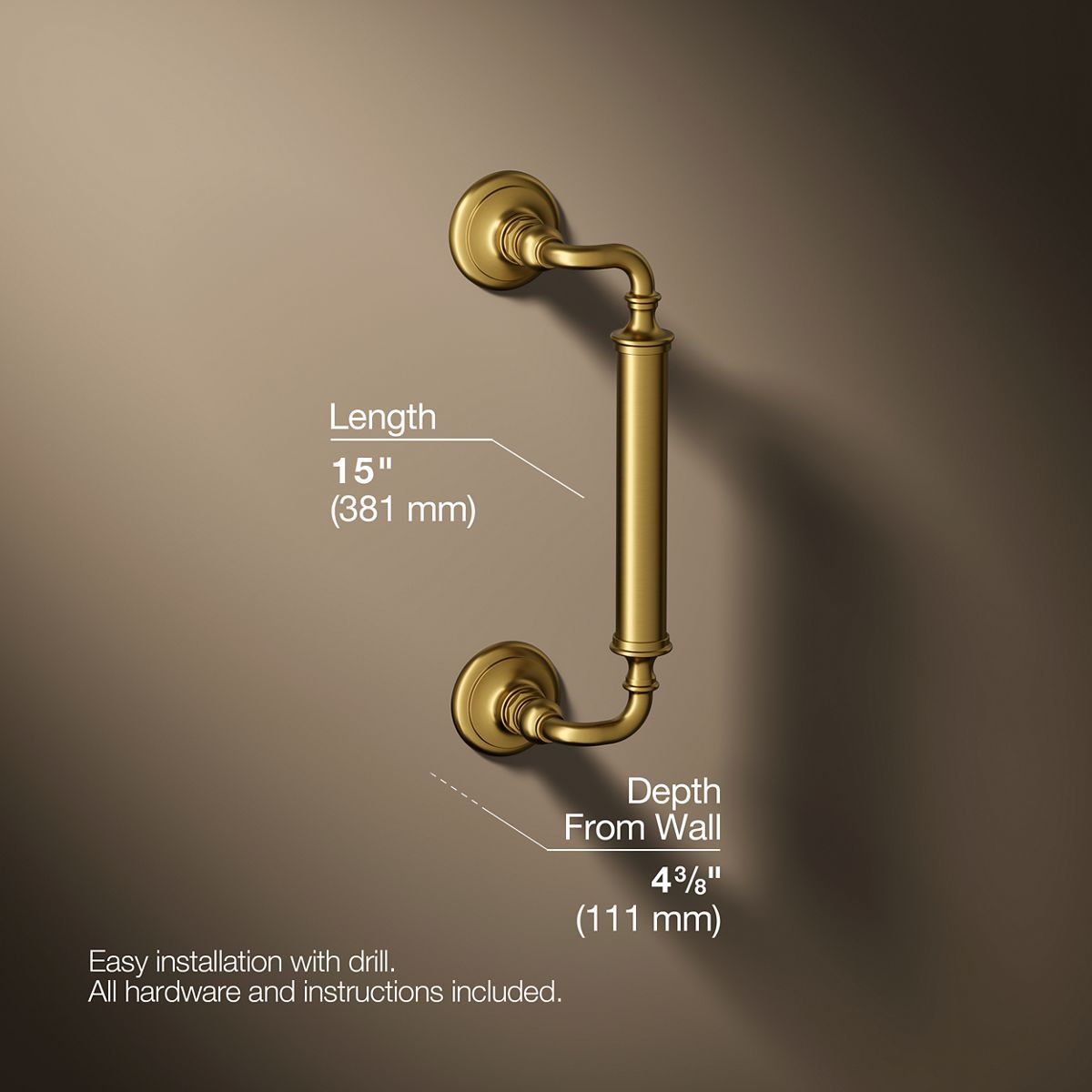 Artifacts® 12" grab bar
