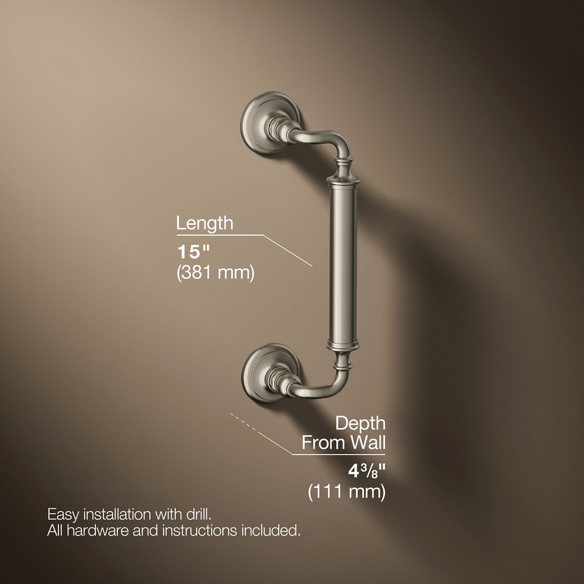 Artifacts® 12" grab bar