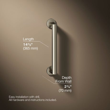 Components™ 12" grab bar