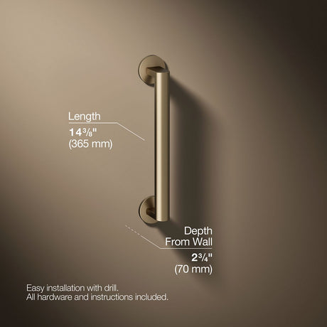 Components™ 12" grab bar