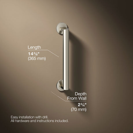 Components™ 12" grab bar