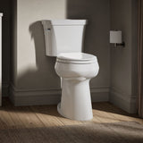 Highline® Tall two-piece elongated toilet, 1.28 gpf