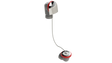 FRZERO FR-PVC Offset Waste & Overflow Plug & Chain Half Kit (2550CSHK-CP)