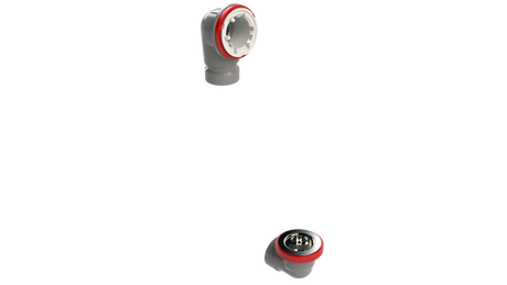 FRZERO FR-PVC Offset Waste & Overflow Rough-In Half Kit (2550RI-HK)