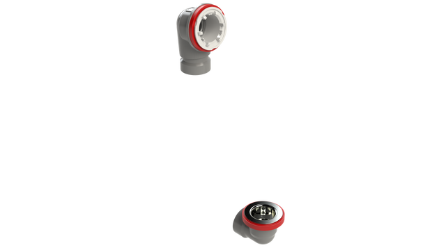 FRZERO FR-PVC Offset Waste & Overflow Rough-In Half Kit (2550RI-HK)