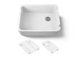 Ironridge® 28" undermount single-bowl farmhouse kitchen sink