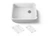 Ironridge® 28" undermount single-bowl farmhouse kitchen sink