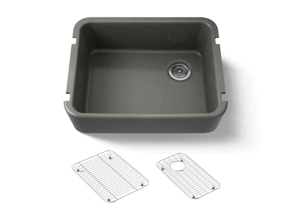 Ironridge® 28" undermount single-bowl farmhouse kitchen sink