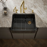 Ironridge® 28" undermount single-bowl farmhouse kitchen sink