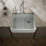 Ironridge® 28" undermount single-bowl farmhouse kitchen sink