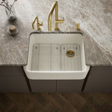 Ironridge® 28" undermount single-bowl farmhouse kitchen sink
