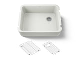 Ironridge® 28" undermount single-bowl farmhouse kitchen sink