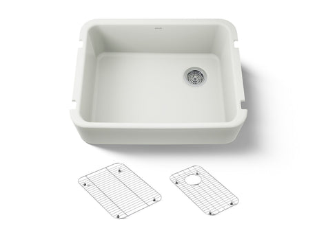 Ironridge® 28" undermount single-bowl farmhouse kitchen sink