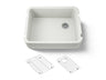 Ironridge® 28" undermount single-bowl farmhouse kitchen sink