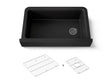 Cairn® Undermount single-bowl farmhouse kitchen sink