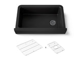Cairn® Undermount single-bowl farmhouse kitchen sink
