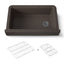Cairn® Undermount single-bowl farmhouse kitchen sink