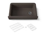 Cairn® Undermount single-bowl farmhouse kitchen sink