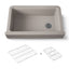 Cairn® Undermount single-bowl farmhouse kitchen sink