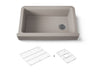 Cairn® Undermount single-bowl farmhouse kitchen sink