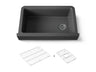 Cairn® Undermount single-bowl farmhouse kitchen sink