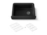 Cairn® 29-3/4" undermount single-bowl farmhouse kitchen sink with short apron