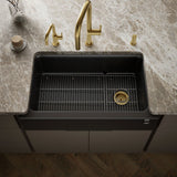 Cairn® 34" undermount single-bowl farmhouse kitchen sink