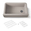 Cairn® 34" undermount single-bowl farmhouse kitchen sink