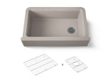 Cairn® 34" undermount single-bowl farmhouse kitchen sink